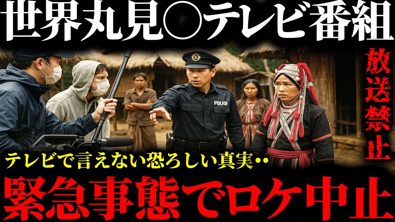 【お蔵入り】怖すぎてテレビ局が放送中止…世界の文化や事件を紹介する番組で起きた衝撃ロケ５選