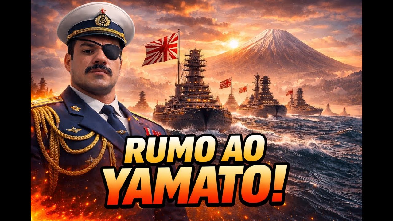 🔥 RUMO AO YAMATO! 😱 LINHA DE ENCOURAÇADOS JAPONESES | World of Warships