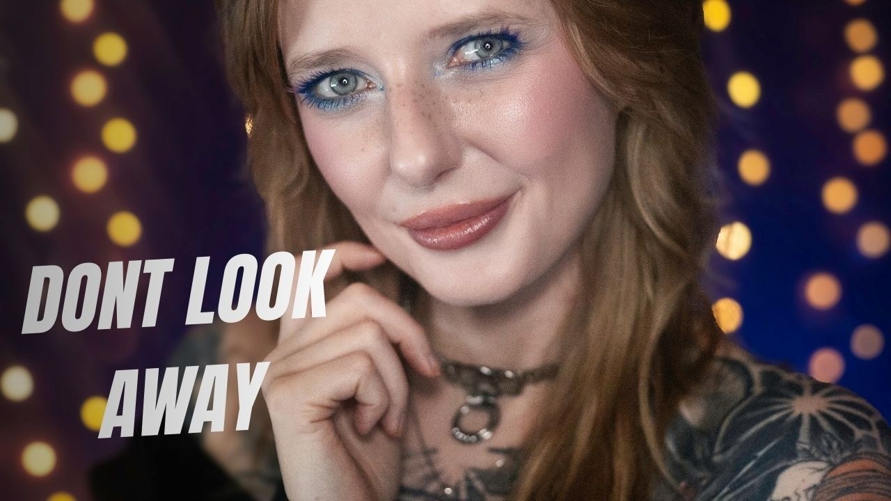 ASMR I Caught You Staring at Me… Don’t Look Away