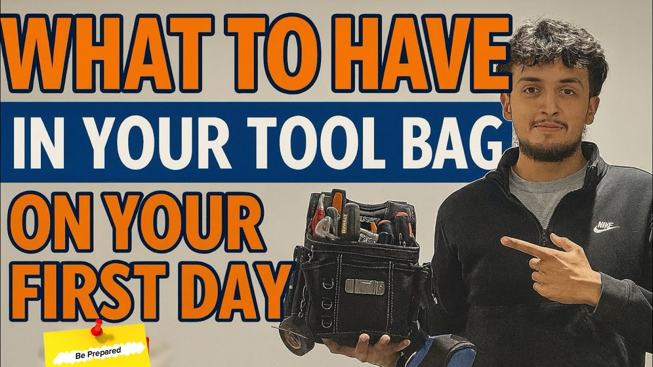 HVAC Tool Bag Setup for Beginners – What Every New Tech Needs!