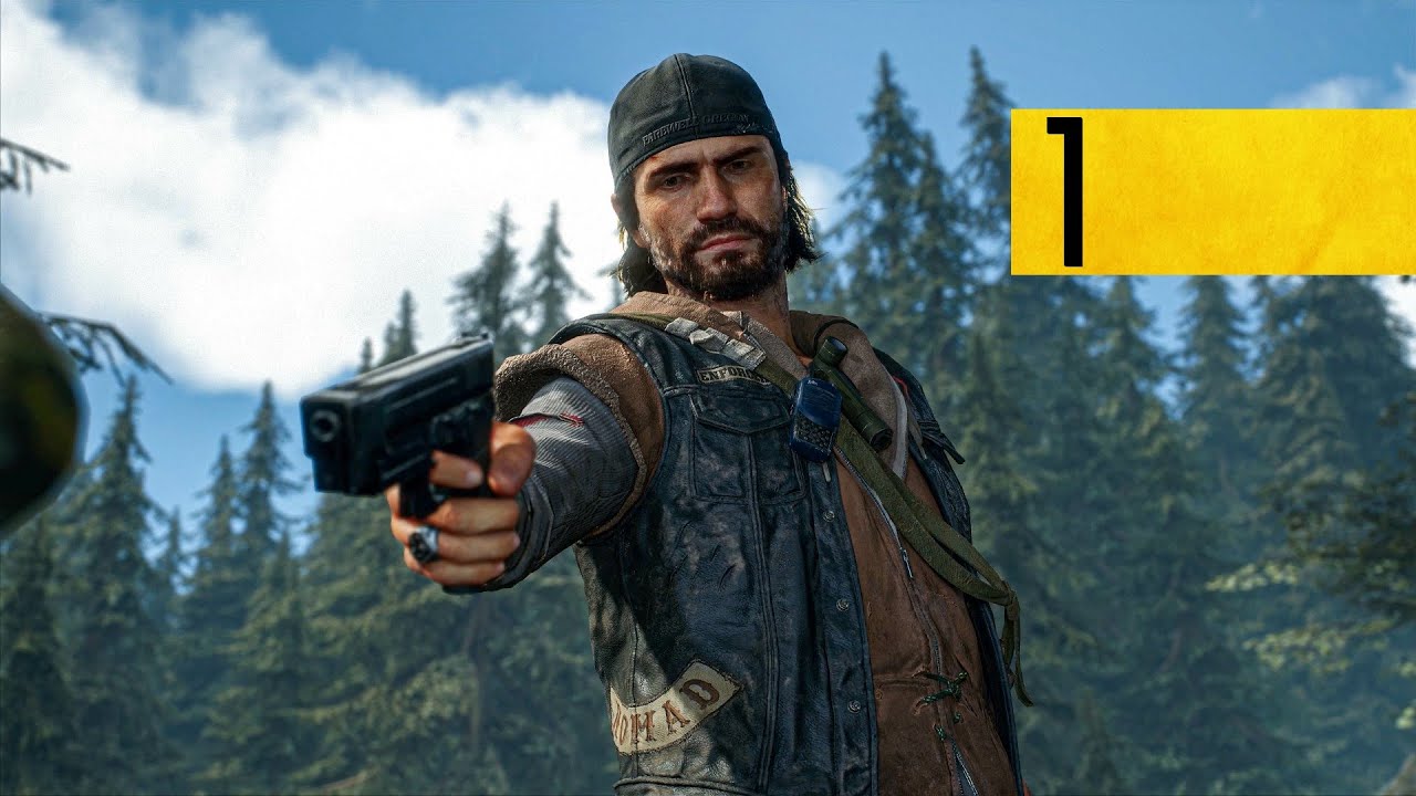 Days Gone — Полное прохождение (без HUD, режим выживания) #1 — Погоня за Леоном, плохой способ ум...