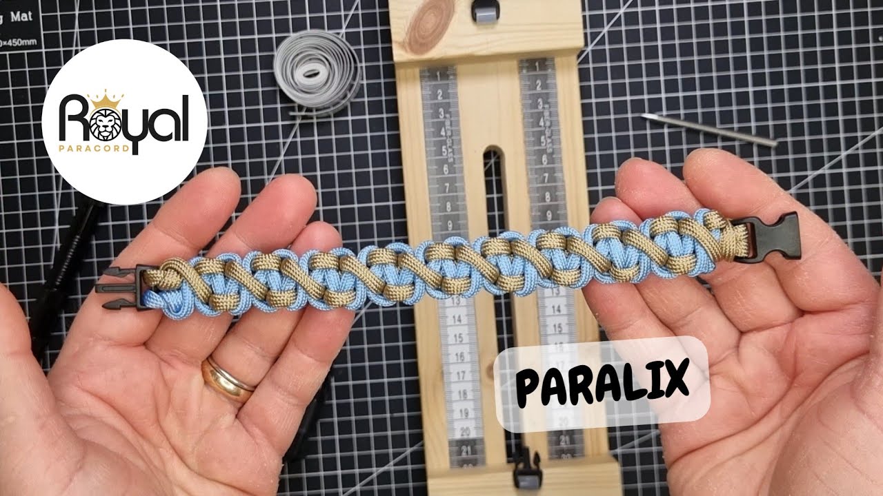 Bracciale Paracord PARALIX Paracord Bracelet.  Alla tabella misure togliete 1 cm ad ogni bracciale