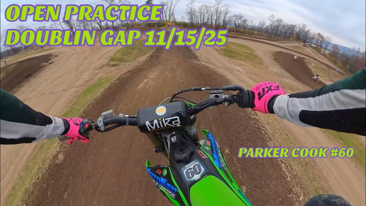 Open Practice @ Doublin Gap MX 11/15/25 - 2025 KX450 [ Parker Cook # 60 ]