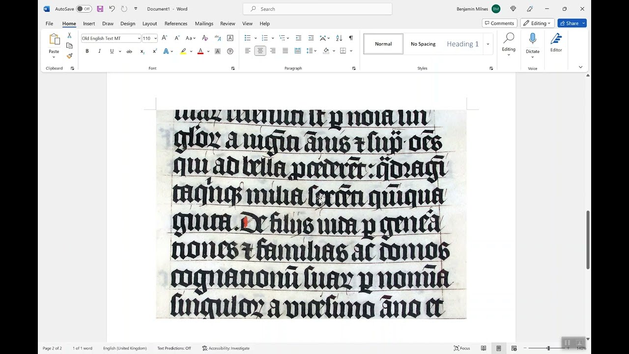 What are blackletter fonts?