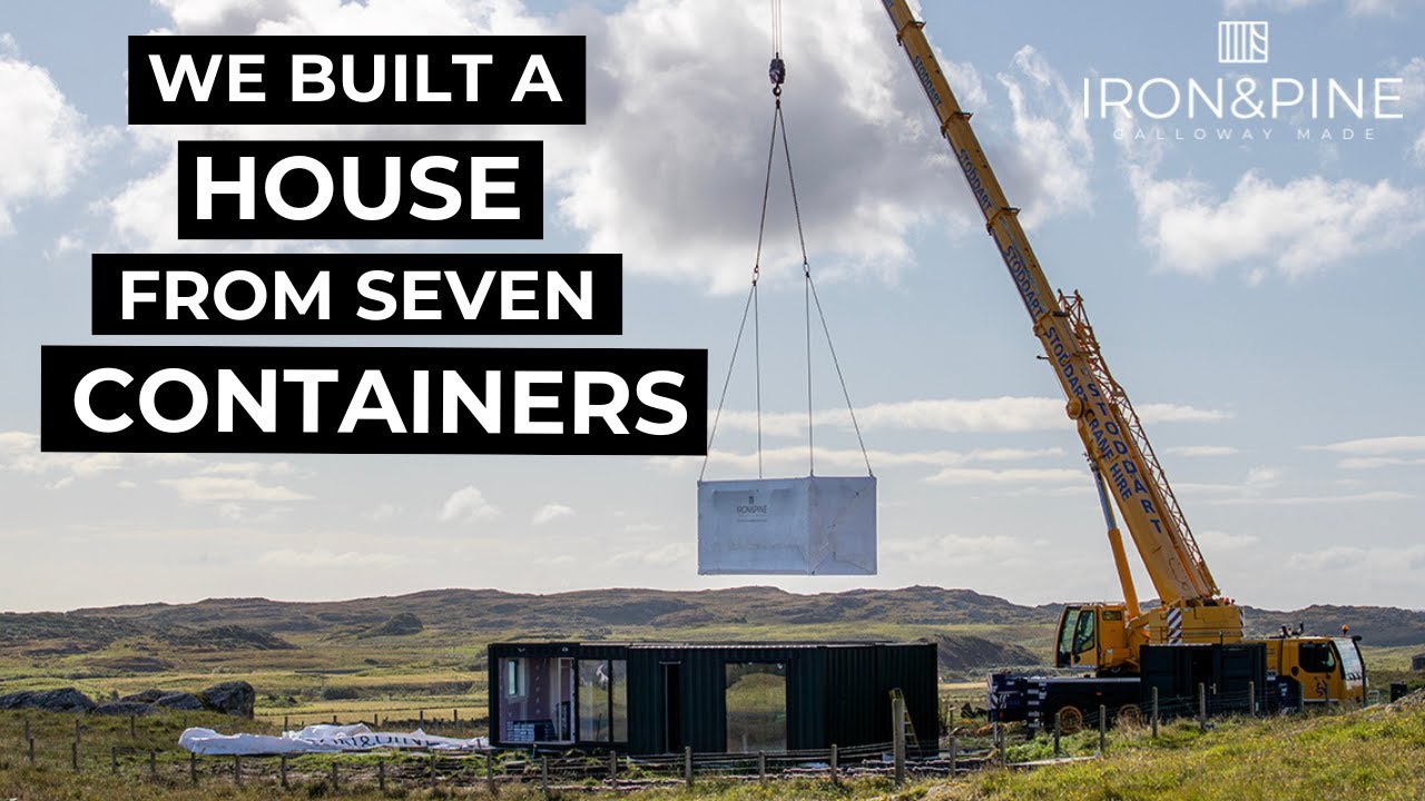 Can 7 Containers Create a Dream Home? - Isle of Coll Part 1