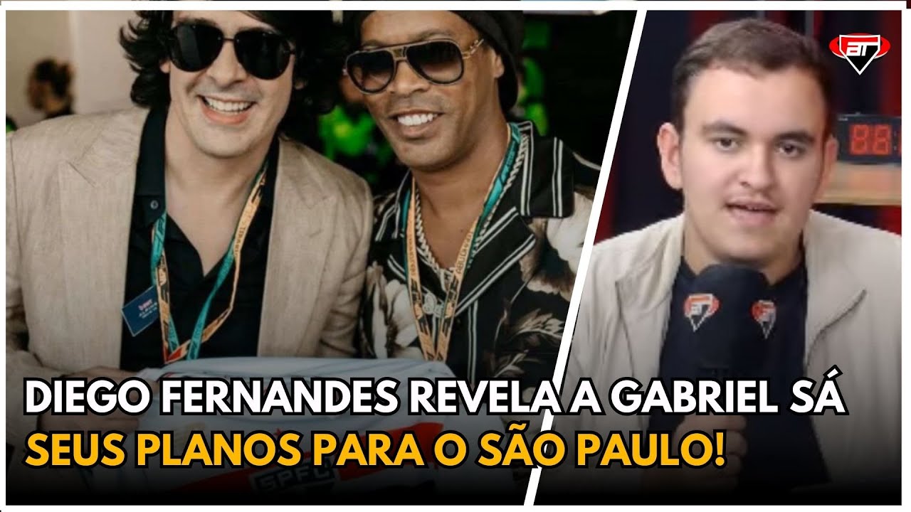 EXCLUSIVA: DIEGO FERNANDES REVELA SINAL VERDE DE GRUPO DE INVESTIDORES PARA SAF NO S&Atilde;O PAULO