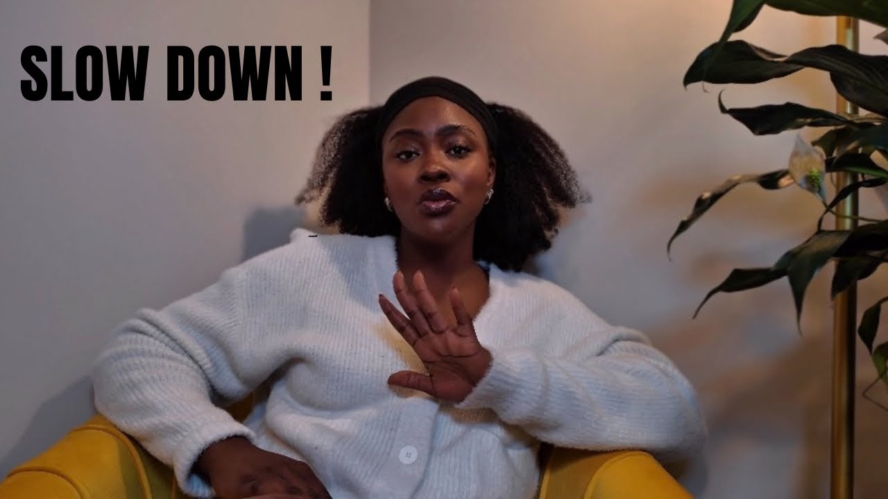 If You Feel Behind, Start Slowing Down 