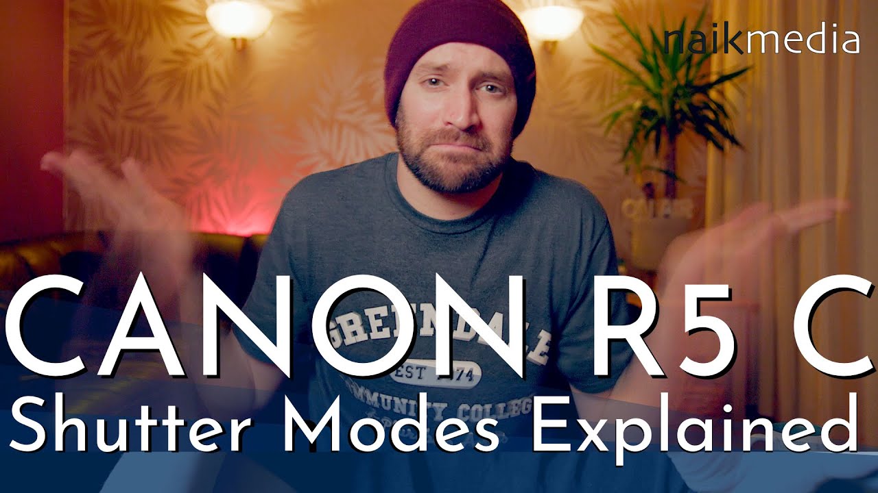 Canon R5C Shutter Modes for Video | Ultimate Guide To The Best Shutter Mode & Settings For Video