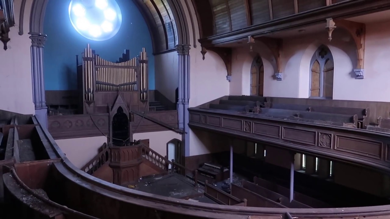 Abandoned Church ⛪ St Aidans..... Galashiels Scotland 2018