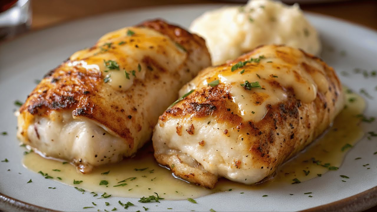 Das beste Butter Chicken Rezept – gefülltes Hähnchenbrustfilet wie im Restaurant, nur besser!