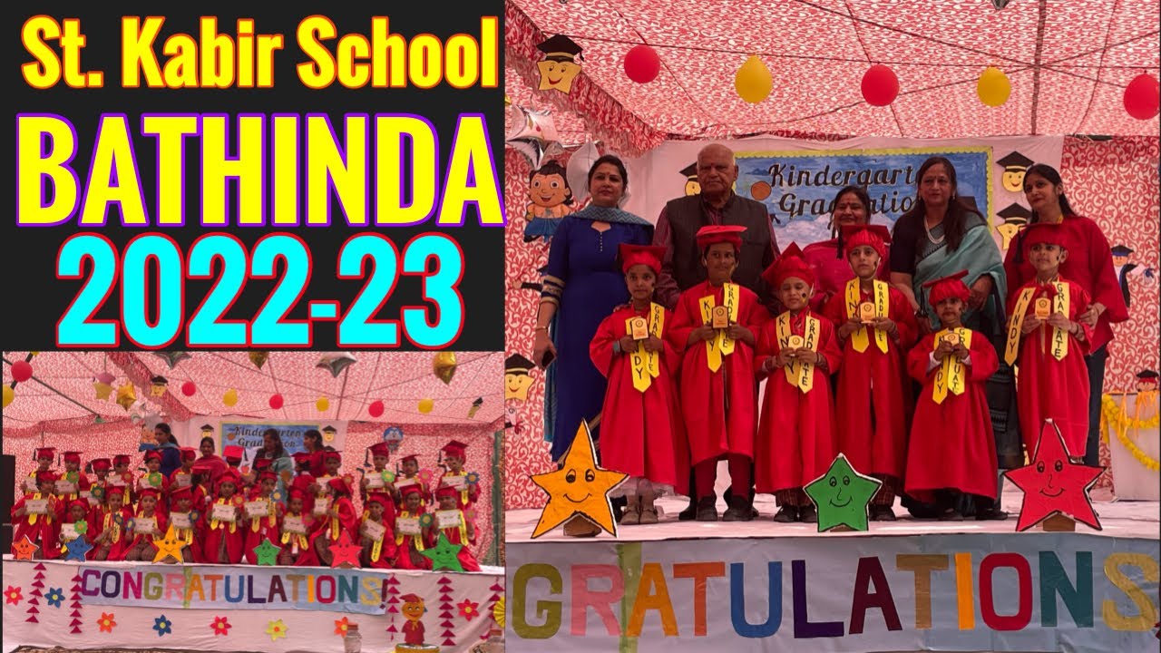 St Kabir Sen Sec School Bhucho Khurd||GRADUATION CEREMONY OF OUR UKG STUDENTS 2023#school #bathinda