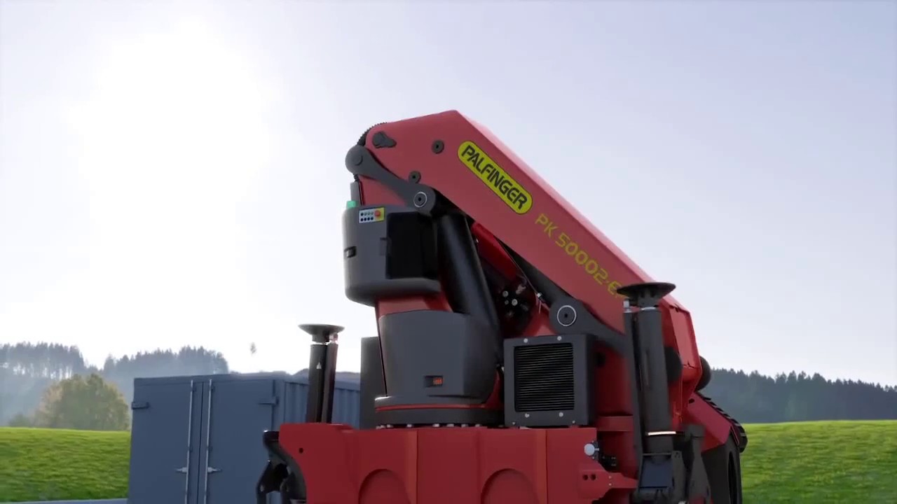 PALFINGER Loader Cranes - PK 50002 EH (3D Animation)