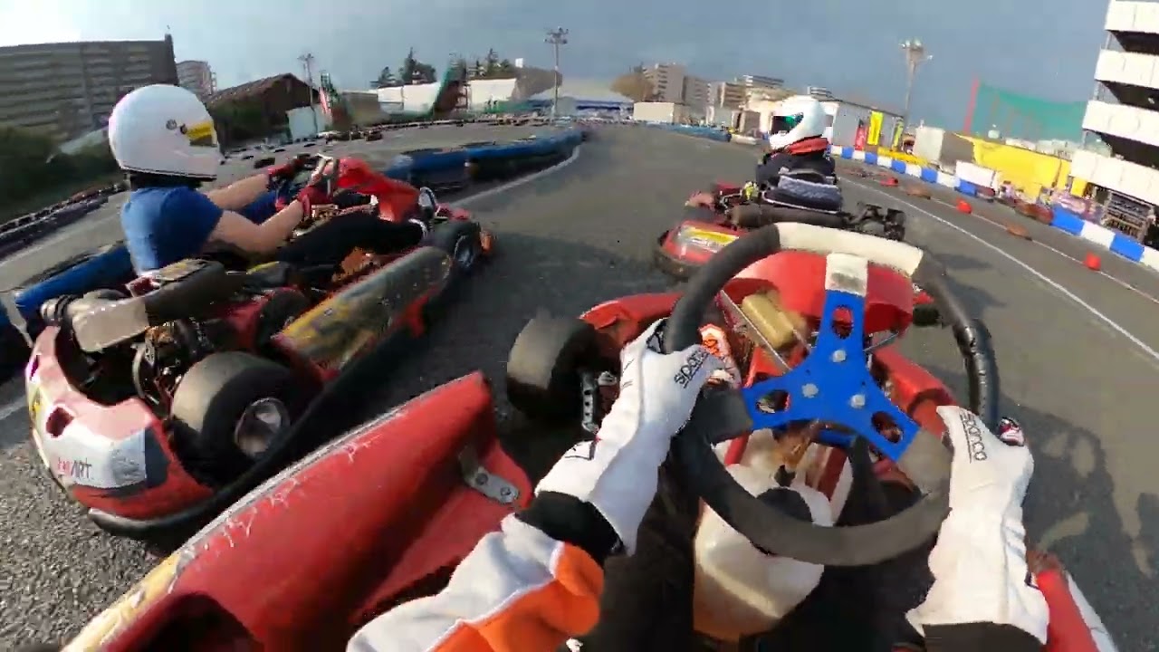 20230329 シティカート（CITY KART、東京足立区）での初走行。