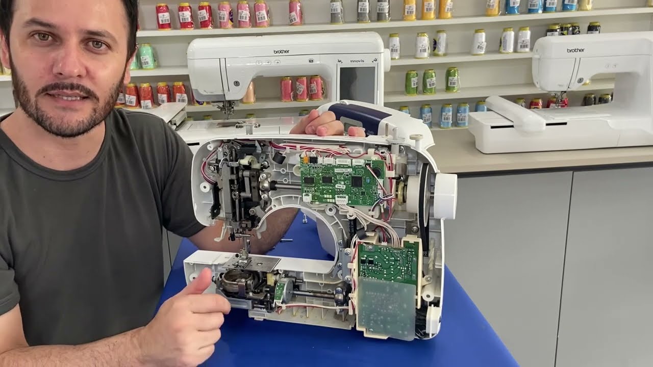 COMO ABRIR MÁQUINA DE COSTURA BROTHER