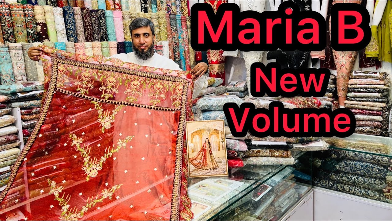 Maria B New Volume 2022 \ Pakistani Designer King Replica Dress \ Designer Maxi \ Handwork Suites