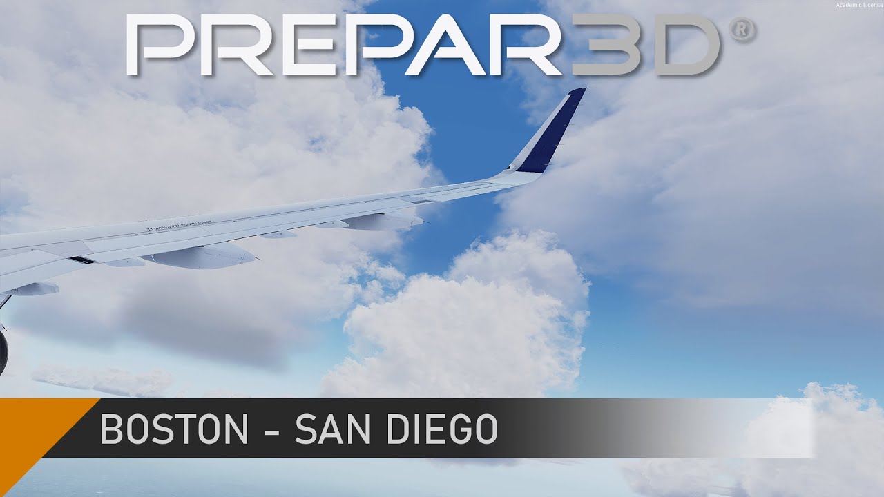 Prepar3D v5.1 | FSLabs A321 SL | KBOS - KSAN