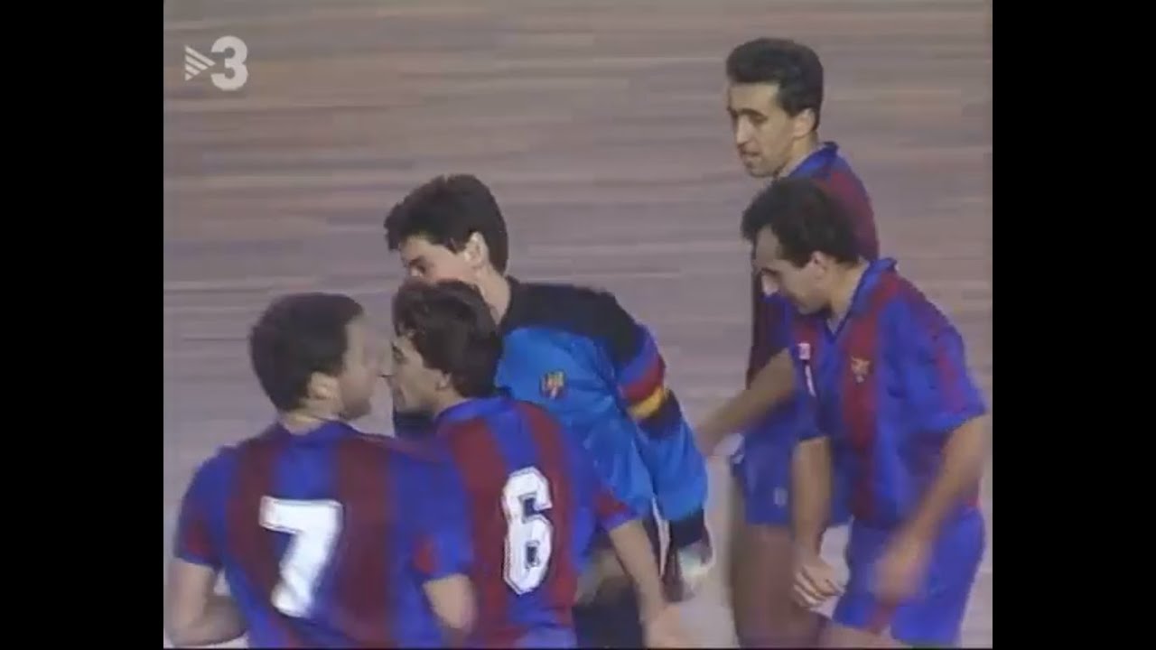 BARÇA-AS ROMA (RECOPA FUTBOL SALA 1990 - FINAL)