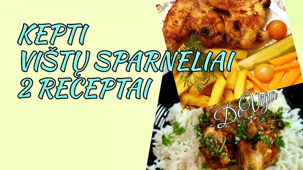 KEPTI VIŠTŲ SPARNELIAI🍗2 VIDEO RECEPTAI👍IDĖJA PIETUMS,VAKARIENEI AR ŠVENTINIAM STALUI👌 @DeVija