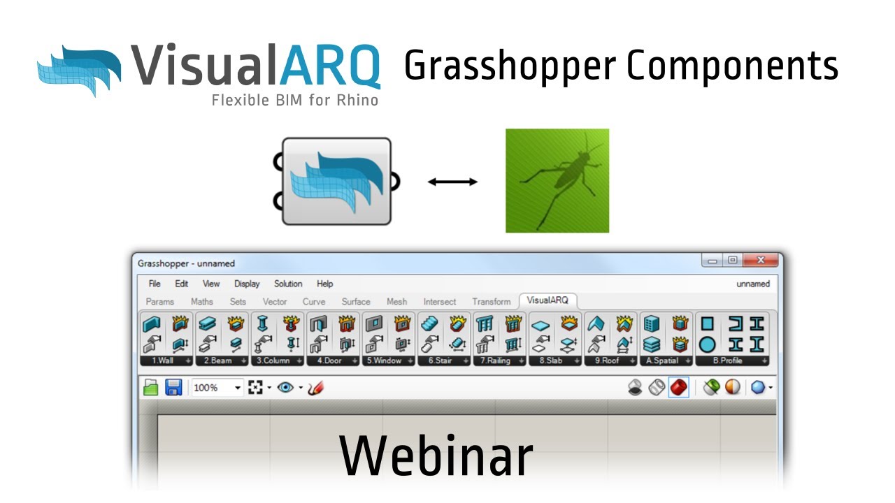 VisualARQ Grasshopper Components webinar