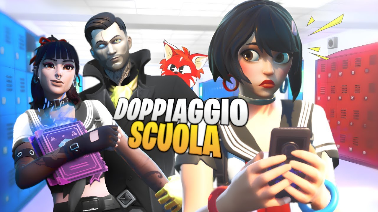 DOPPIARE LE SKIN DI FORTNITE IN UNA SCUOLA ESTIVA 🤣 Pazzox