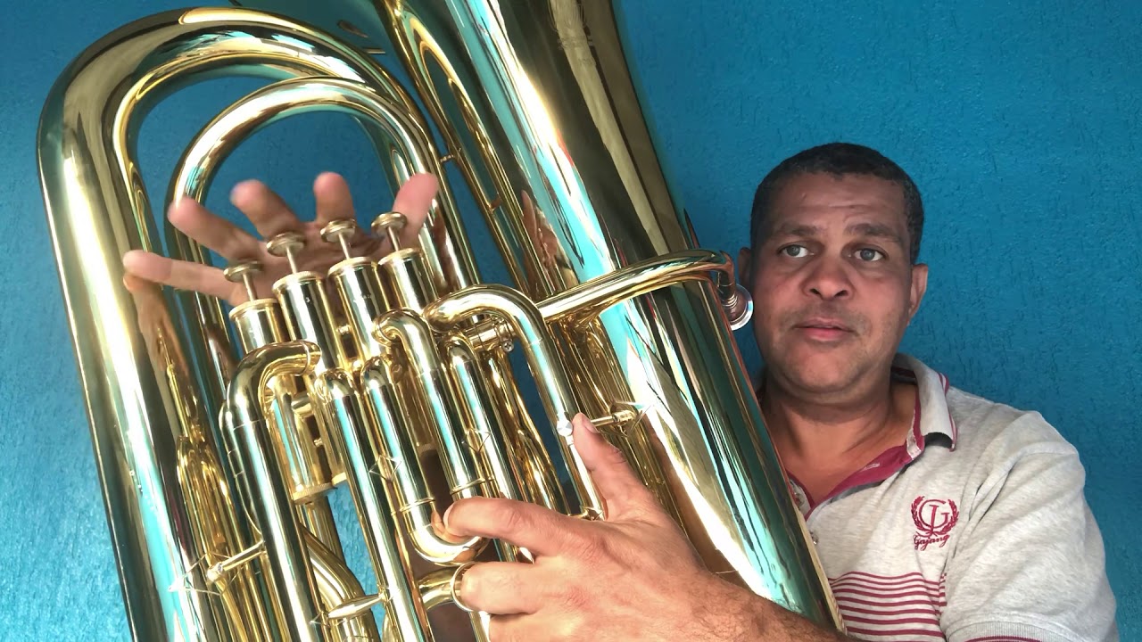 CASA DAS TUBAS EXPLICANDO DIGITAÇÃO DA TUBA E MATERIAL DIFERENTE J981vs WNTU5
