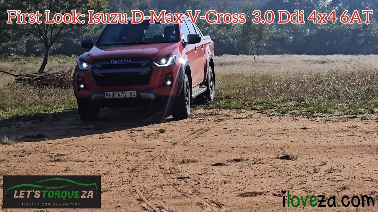 First Look: 2025 Isuzu D-Max V-Cross #LetsTorqueZA #MotoringFamily #iloveza❤️🇿🇦 #AfterFajrGrind