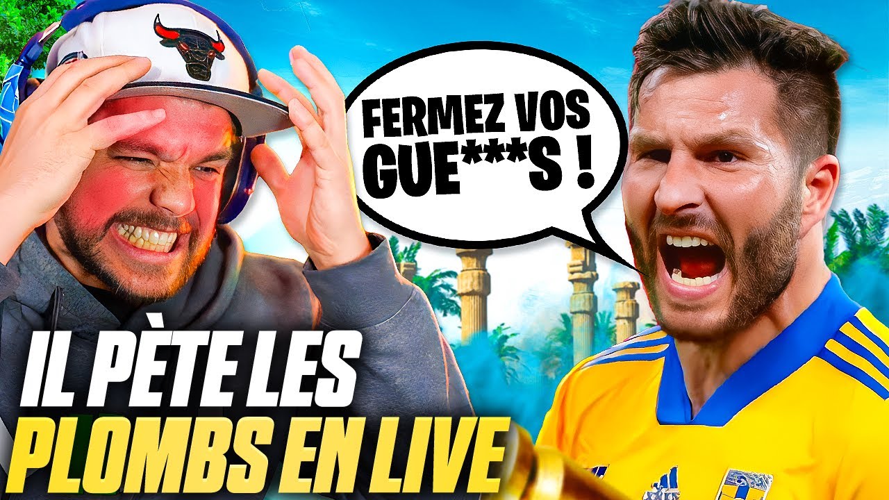 IL PÈTE UN CABLE en LIVE !