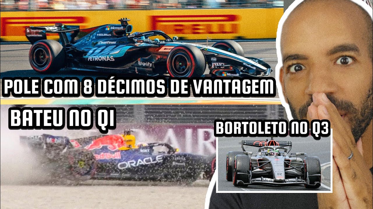 VERSTAPPEN BATE, MERCEDES DE OUTRO PLANETA e BORTOLETO NO Q3 - RESUMO da quali🇦🇺