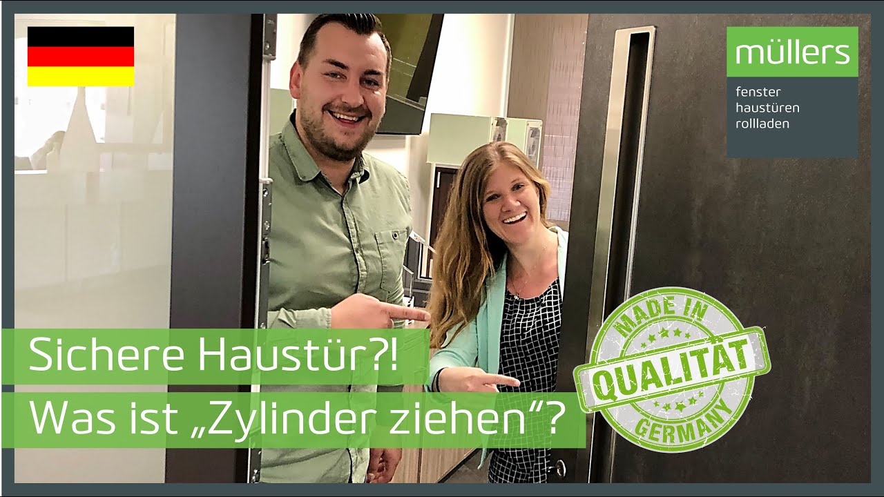 Sichere Haustür? Was ist Zylinder ziehen?