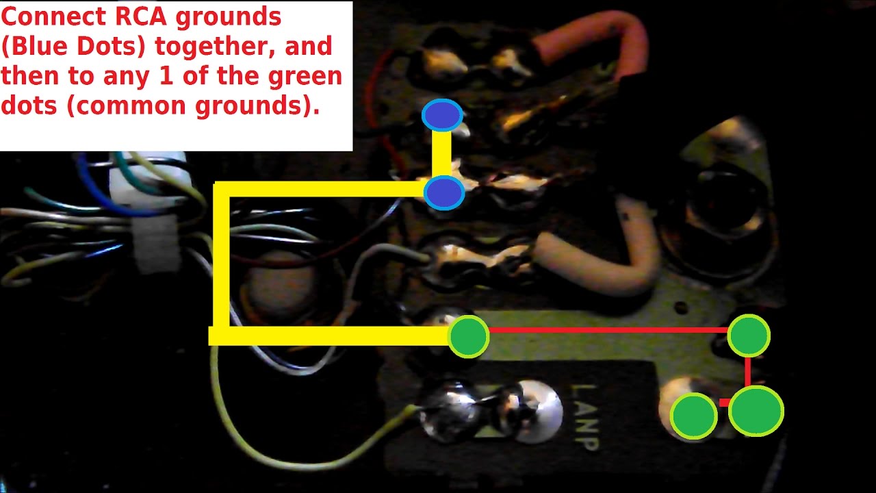 How to Internally Self Ground RCA's in a Turntable (No Bullshit under 3 minutes Tutorial)