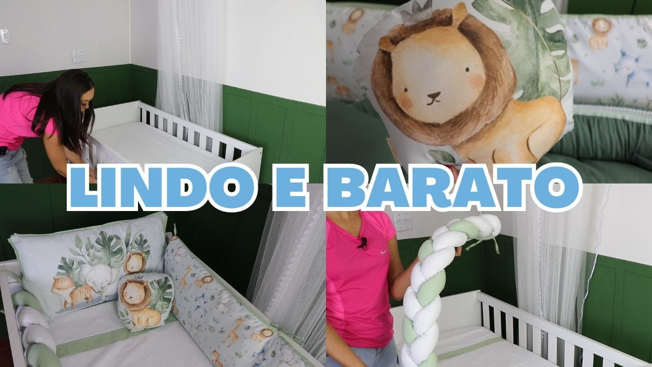 MONTANDO O KIT BERÇO BARATINHO DA SHOPEE