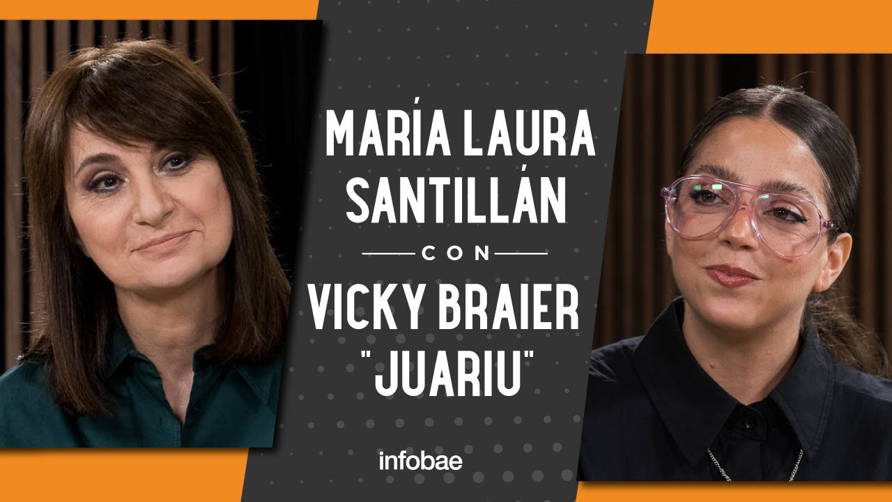 Juariu con María Laura Santillán: 