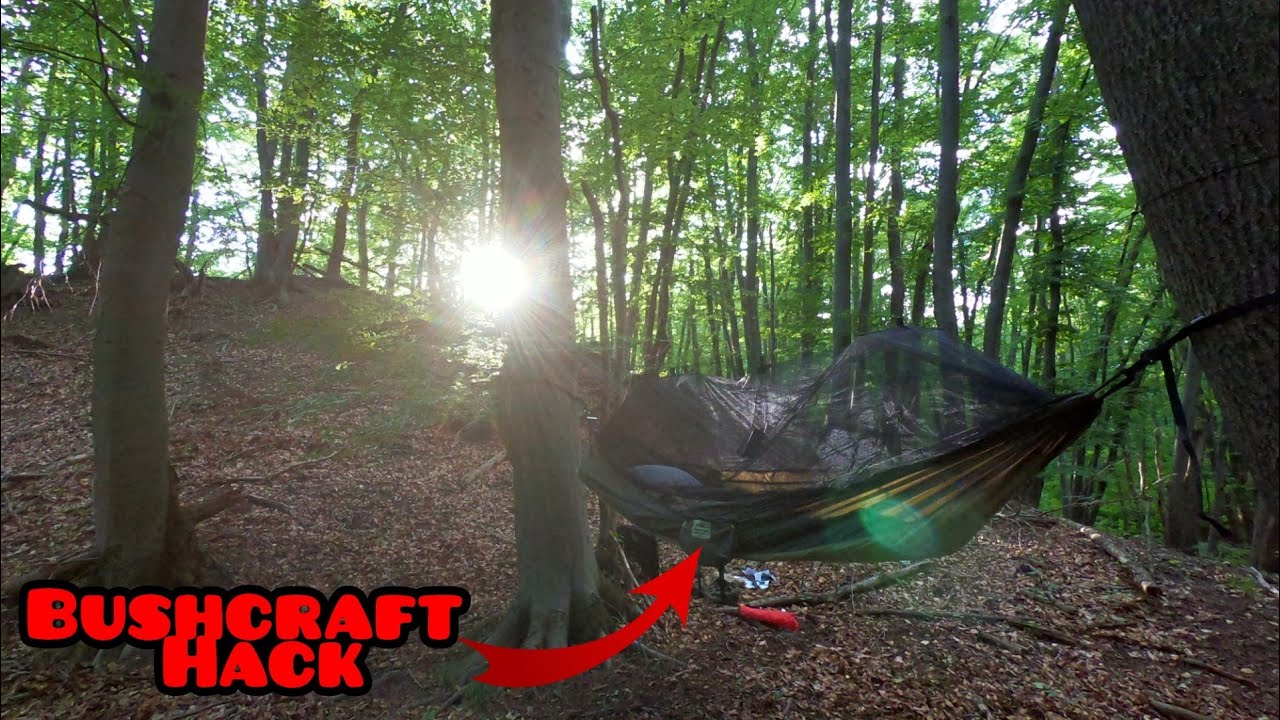 Amazonas Traveller XXXL Thermo | T-Strap Urwald Hängematte I Testsieger | Bushcraft Österreich