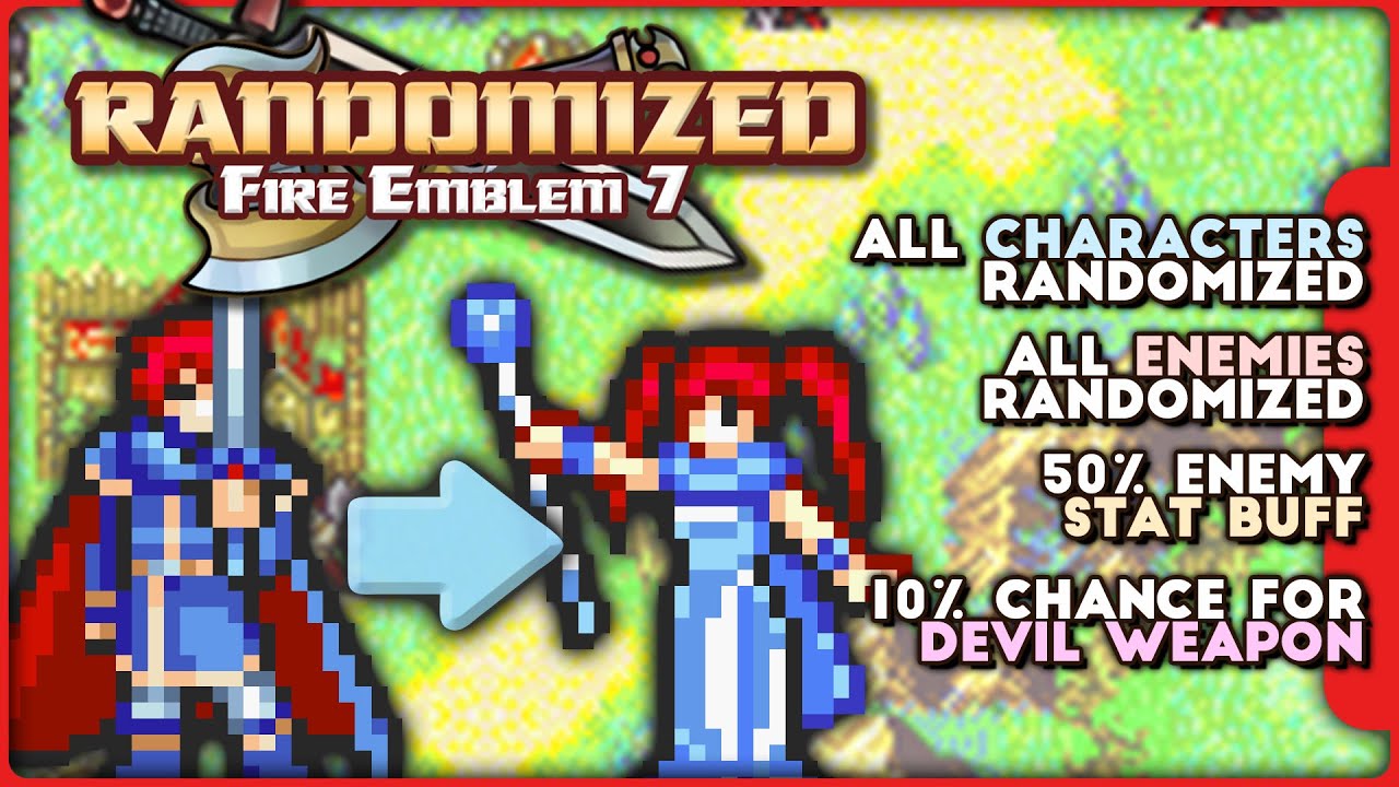 Part 1: Fire Emblem 7: Mega Randomizer Ironman - Devil Axe Lord!