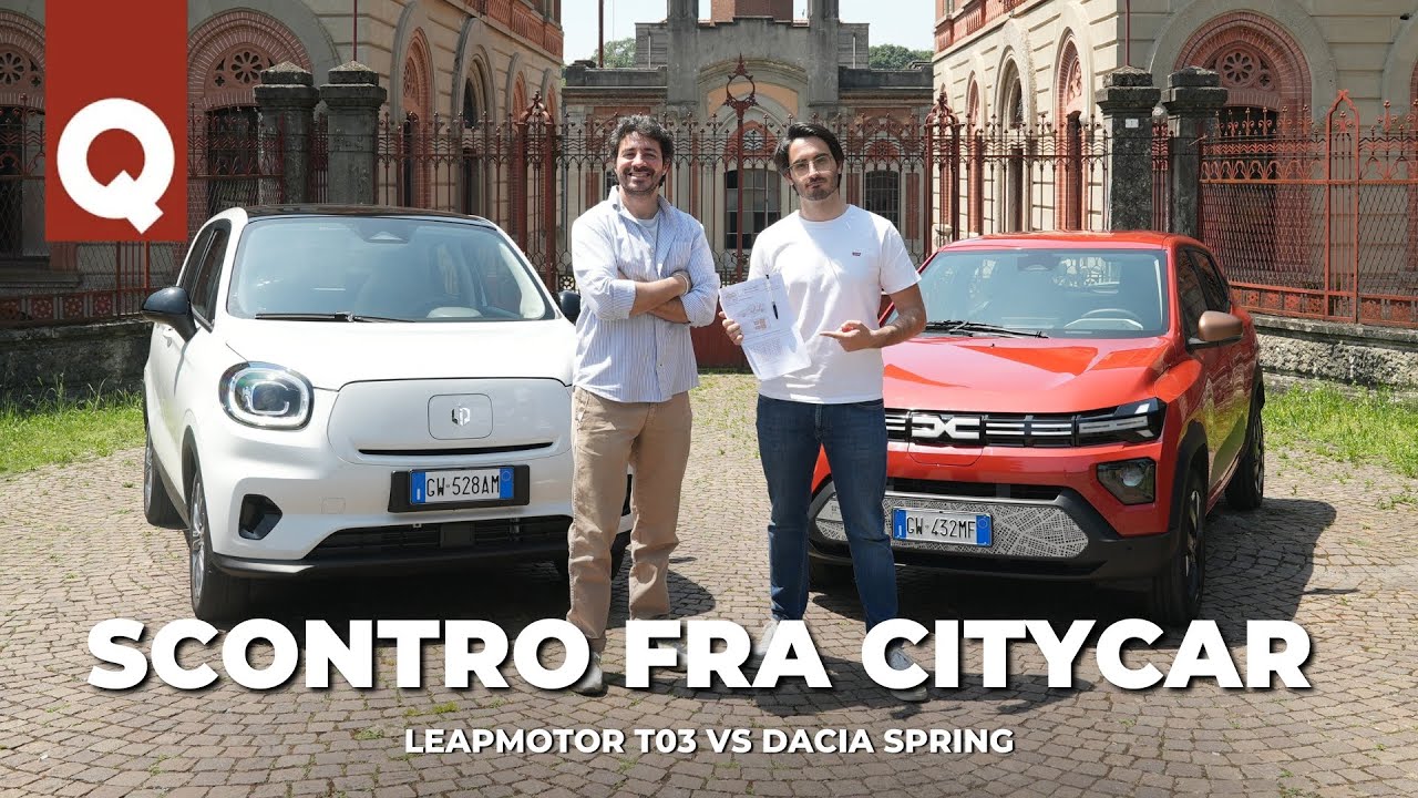 Qual è LA MIGLIORE CITYCAR elettrica SOTTO i 20.000 euro? Dacia Spring vs Leapmotor T03