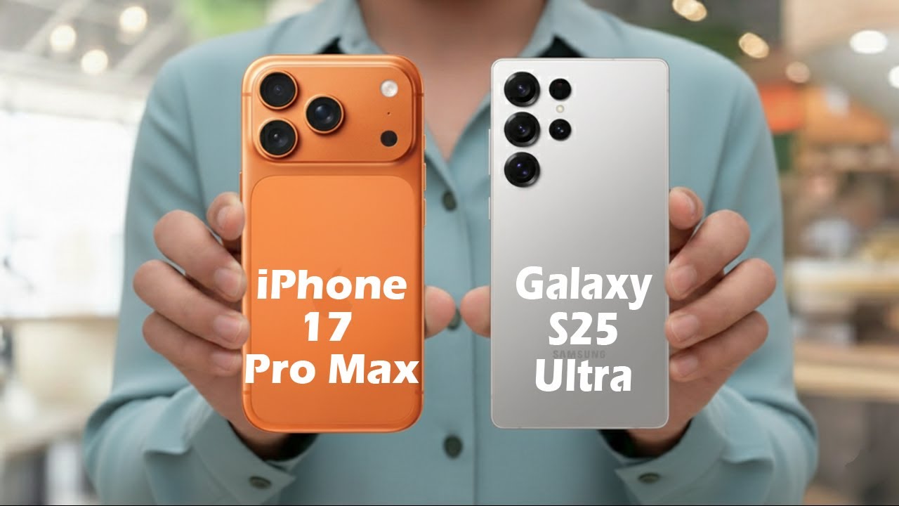 Samsung Galaxy S25 Ultra против iPhone 17 Pro Max