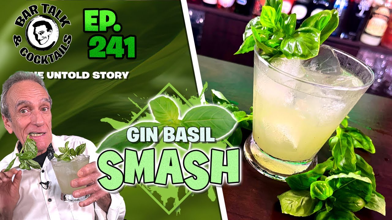 Джин Базилик Смэш — современный классический коктейль! | Bar Talk & Cocktails