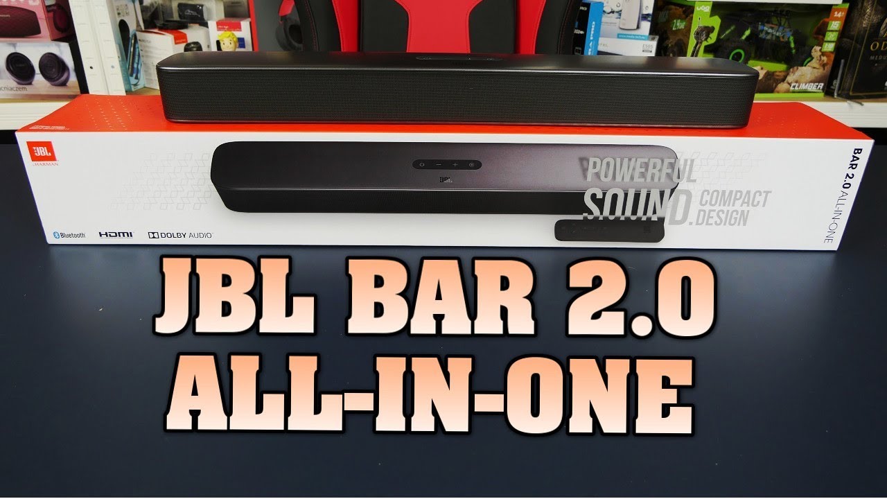 JBL BAR 2.0 ALL-IN-ONE - czy dobry soundbar musi mieć subwoofer? / test, recenzja, review