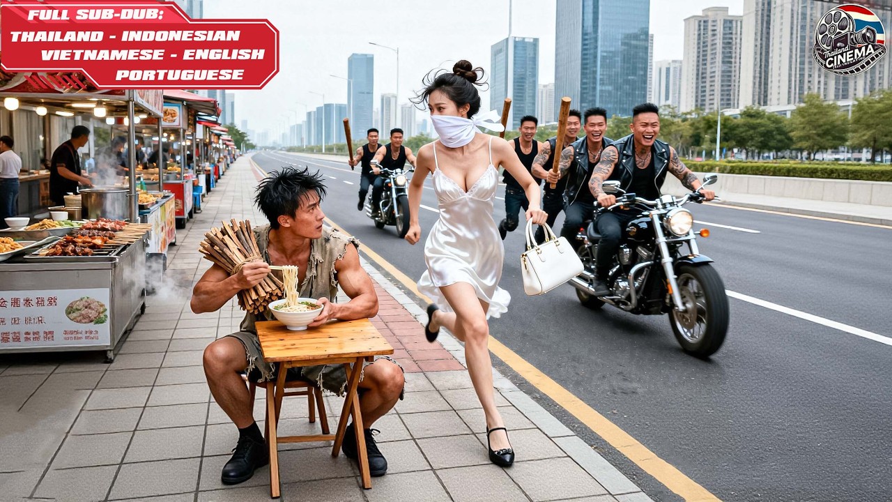 หญิงสาวถูกอันธพาลไล่ล่าและดูหมิ่น แต่ขอทานข้างถนนช่วยไว้ ไม่รู้ว่าเขาคือเทพสงคราม