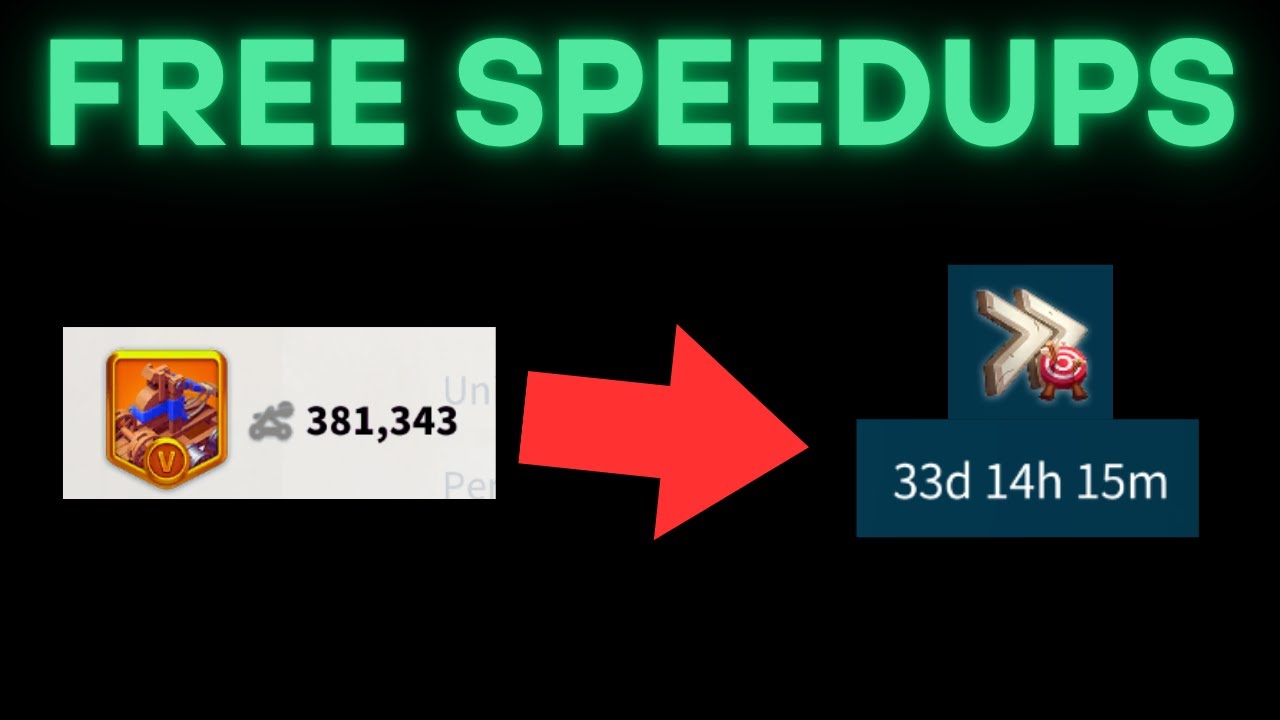 How to Convert Siege into Speedups | Rise of Kingdoms