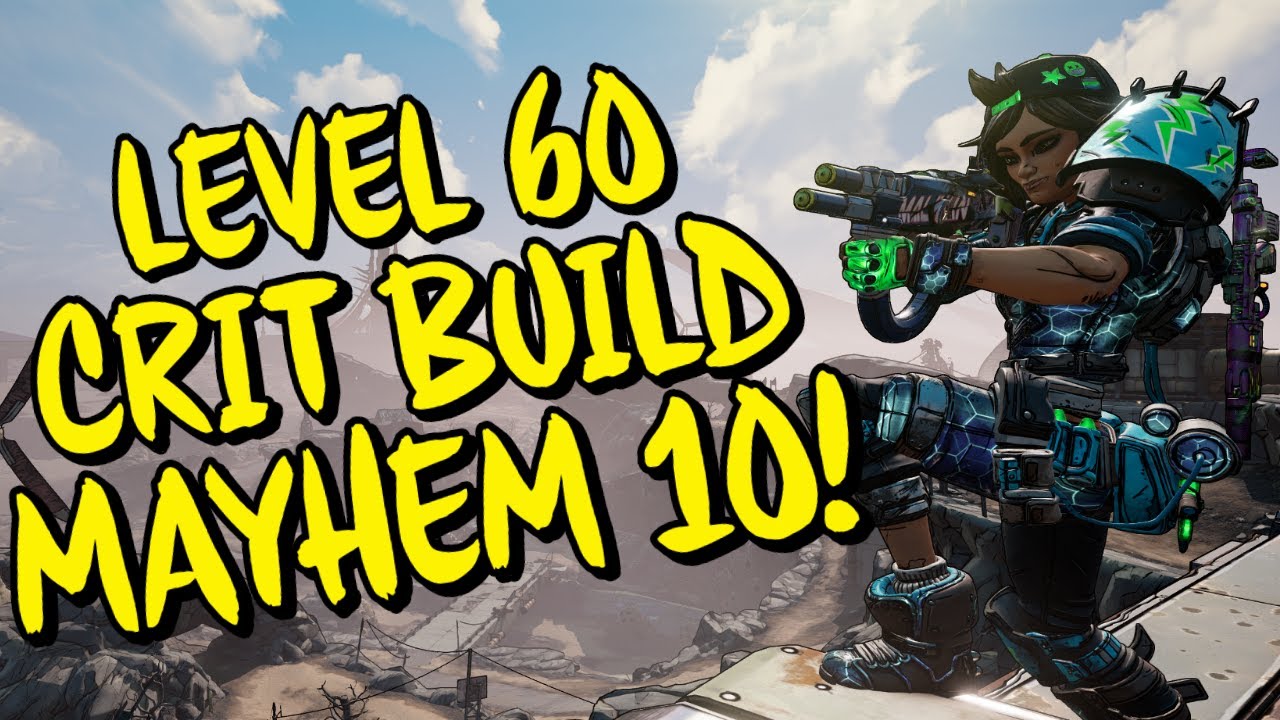 Borderlands 3 Level 60 Moze Crit Build (Mayhem 10) Destroys Everything Instantly!