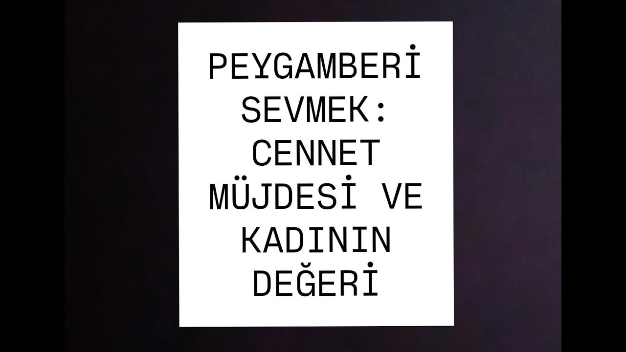 PEYGAMBERİ SEVMEK: CENNET MÜJDESİ VE KADININ DEĞERİ || KISA 4 DAK. || MUSTAFA ÖZALP islamivaazlarim