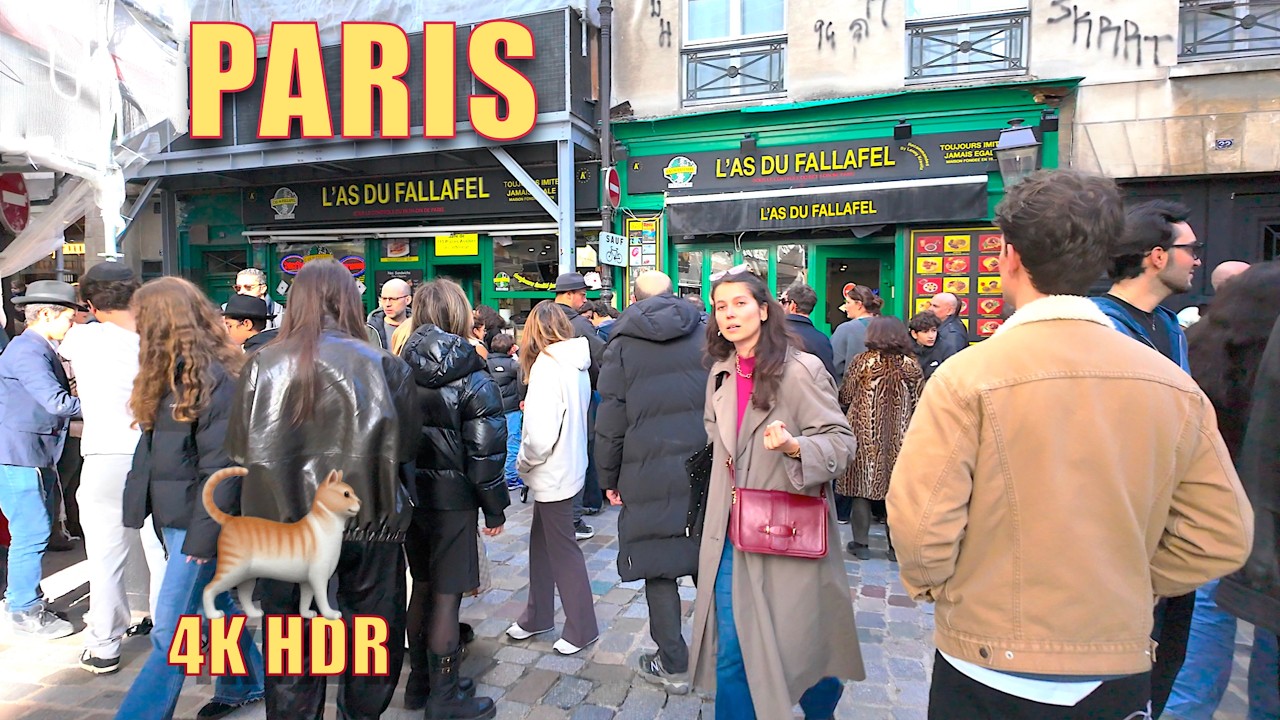 February 14, 2026 | Paris France 🇫🇷 City center walking tour (4K HDR)