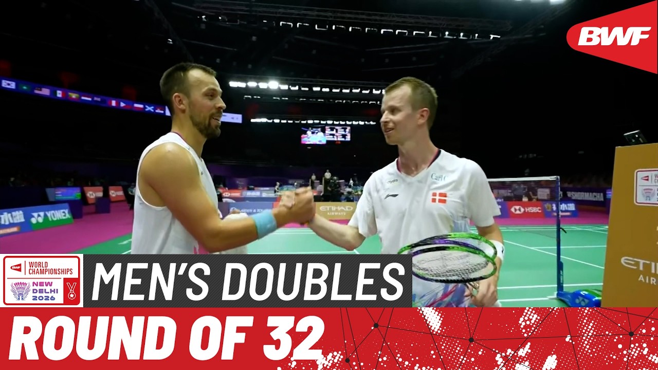 BWF World Championships 2026 | Koh/Kubo (SGP) vs Astrup/Rasmussen (DEN) [16] | R32