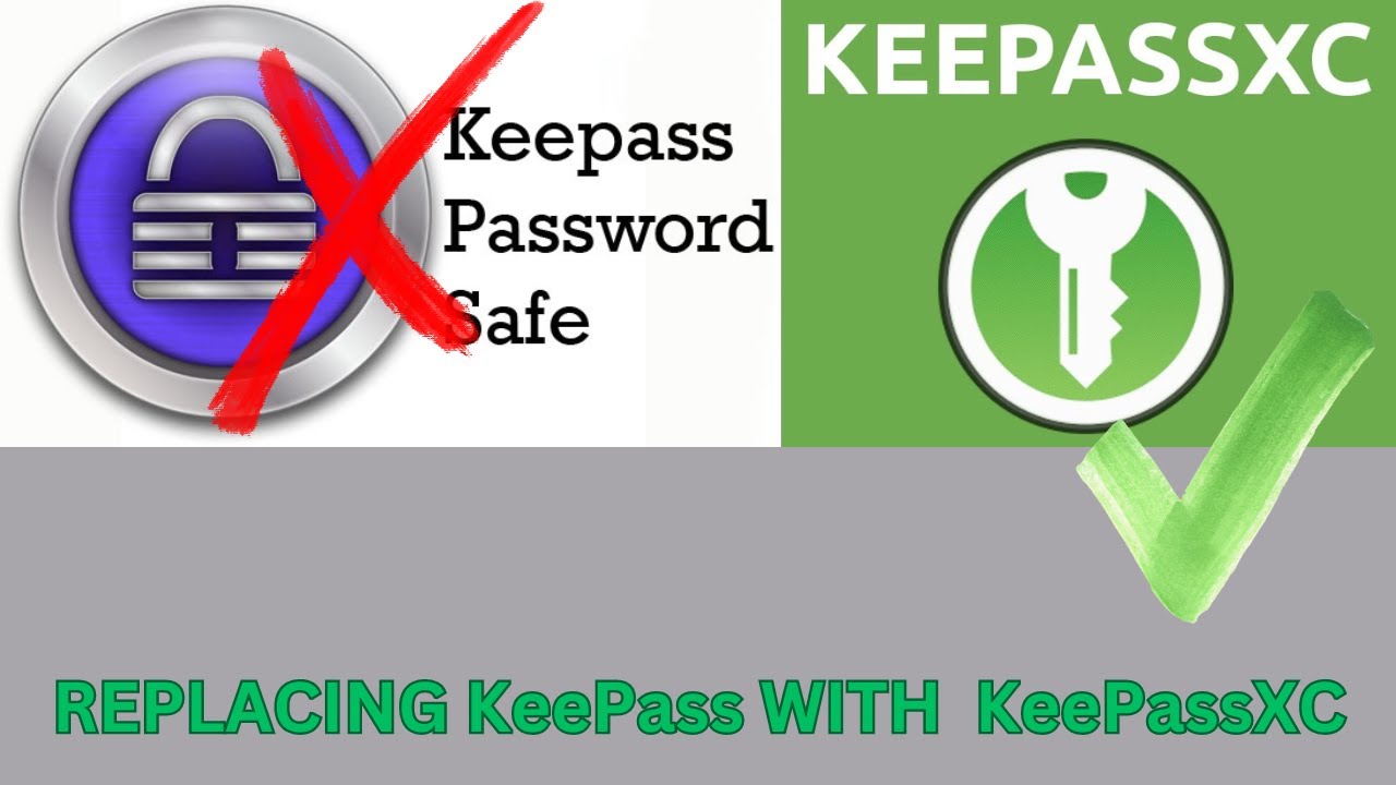 Замена KeePass на KeePassXC
