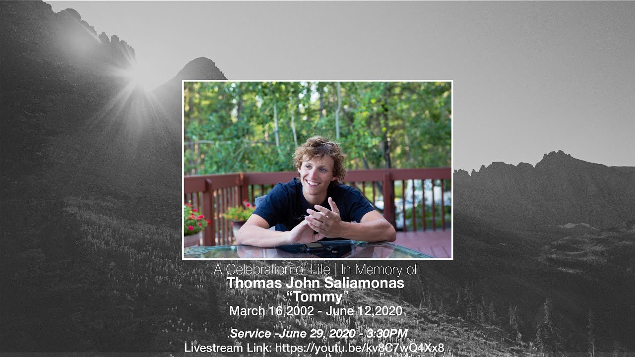 Memorial Service for Tommy Saliamonas