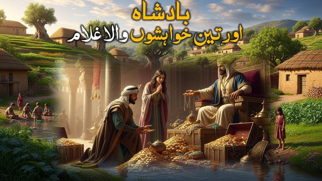 Badsha Aur Teen Khawahish Wala Ghulam | kissa kahani | Urdu Hindi Moral Story