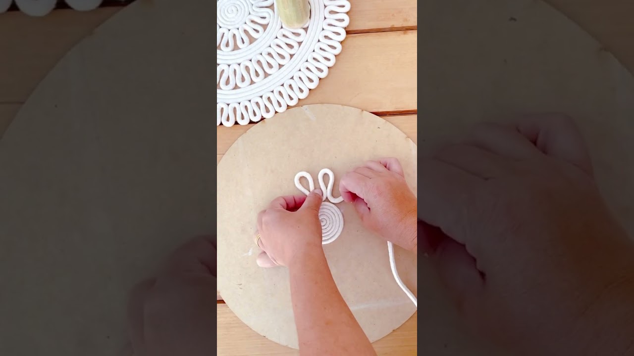Como Fazer Sousplat Em Macram&ecirc; - Diy Lugar Americano R&uacute;stico #comofazer #diy #fa&ccedil;avoc&ecirc;mesmo #rustic