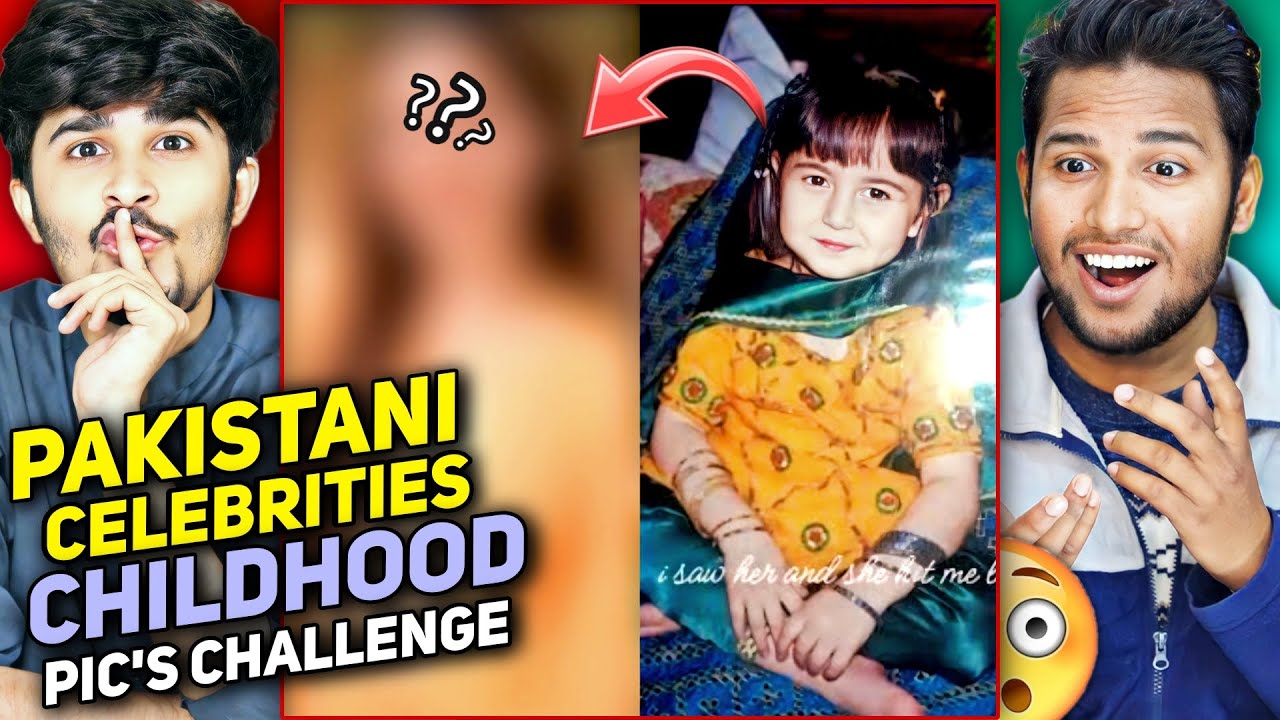 Guess Pakistani Celebrities with Their Childhood Pictures Challenge ?! | Tukka Sahi Jaa Raha Hai