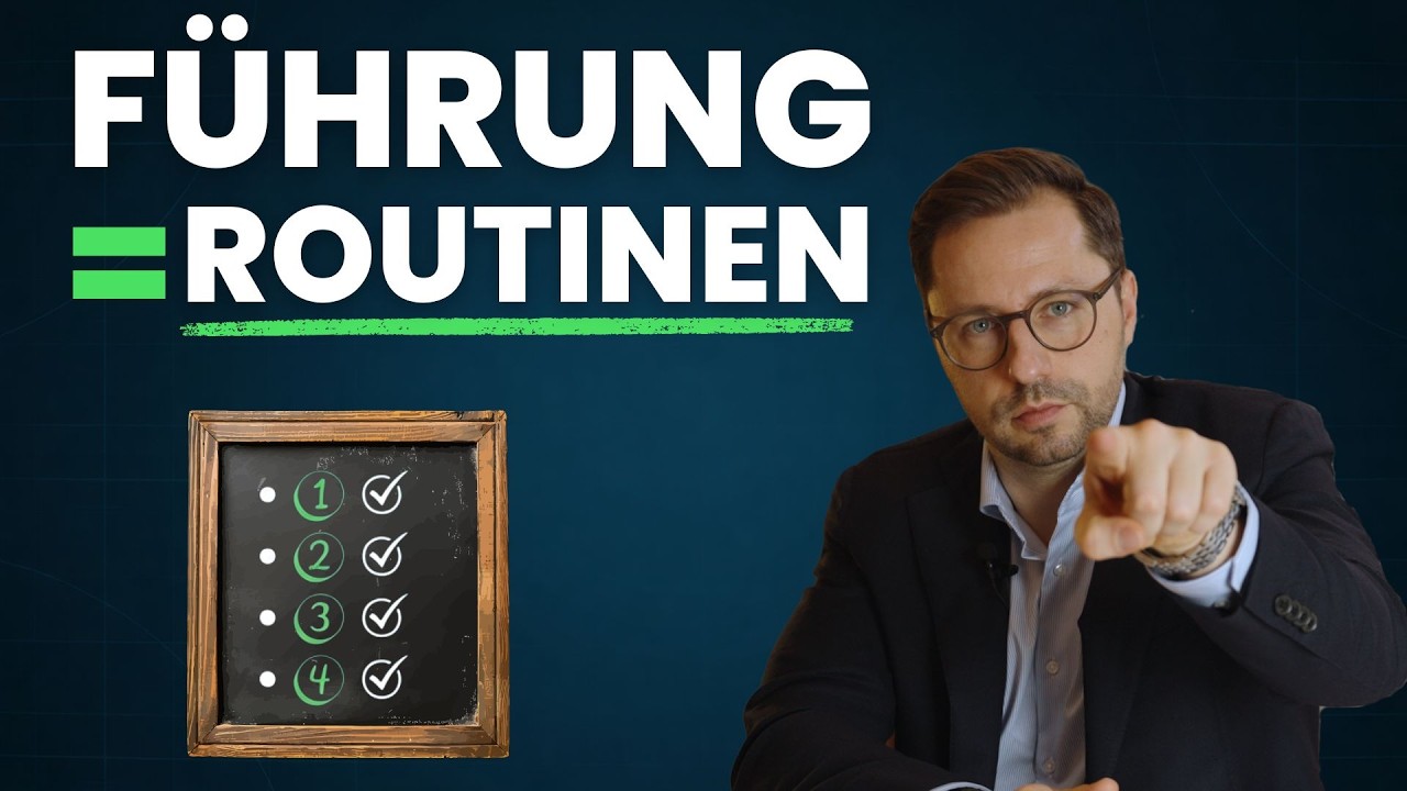 Warum gute Führung keine Inspiration braucht – sondern Routinen